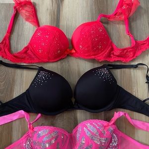 Victoria Secret Dream Angels Push Up Bra Set